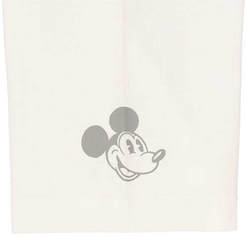 Japan Tokyo Disney Resort Logo T-Shirt Mickey Mouse White & Purple
