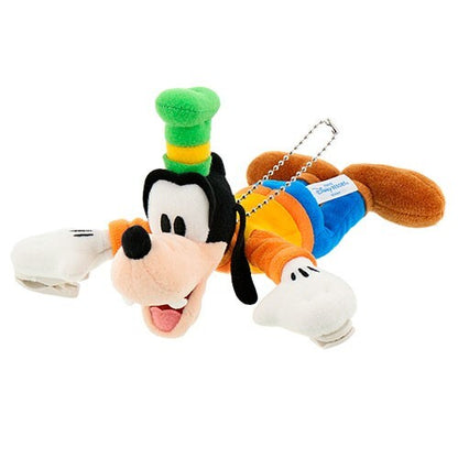 Japan Tokyo Disney Resort Goofy Sticky Plush Toy Shoulder clip Keychain