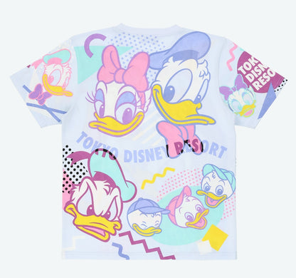 Japan Tokyo Disney Resort Donald Duck T-shirt 2025 limited Daisy Duck