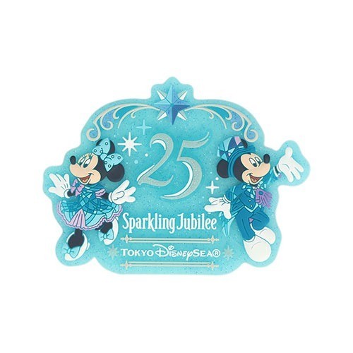 Japan Tokyo Disney Resort Sea 25th Sparkling Jubilee Decorative Magnet