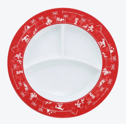 Japan Tokyo Disney Resort Mickey and Friends Plate Tableware One Plate Meal 2026