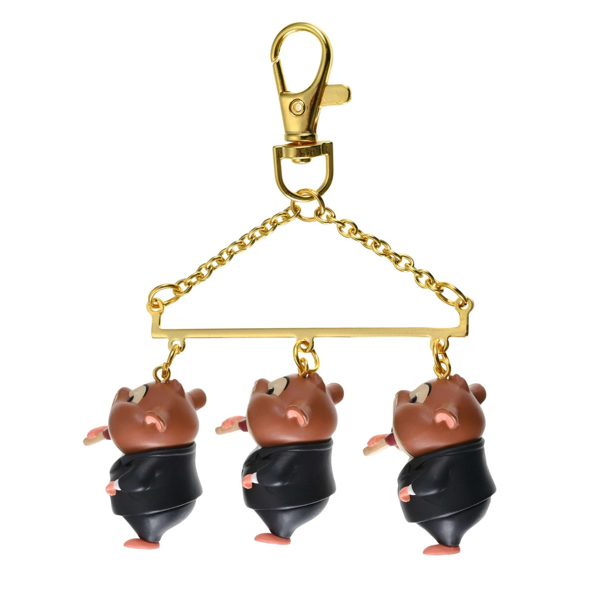 Japan Tokyo Disney Store Lemming Businessman Keychain ZOOTOPIA