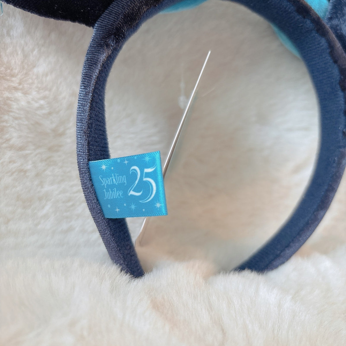 Japan Tokyo Disney Resort Sea 25th Sparkling Jubilee Headband Ears Cap Hat