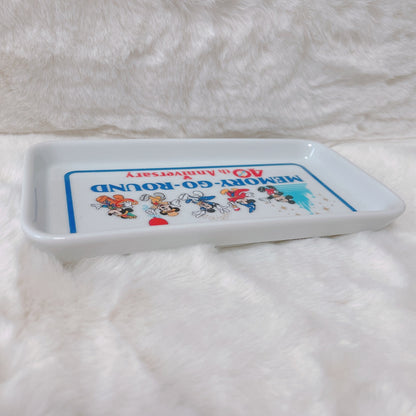 Japan Tokyo Disney Resort 40th Anniversary Retro Souvenir plate