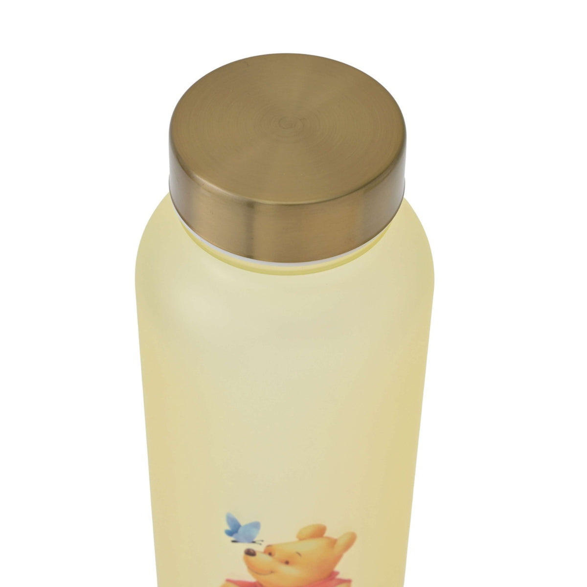 Japan Tokyo Disney Store Winnie the Pooh Frosted Water Bottle Drinkware