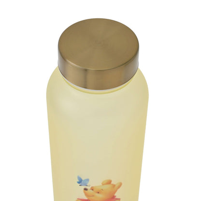 Japan Tokyo Disney Store Winnie the Pooh Frosted Water Bottle Drinkware