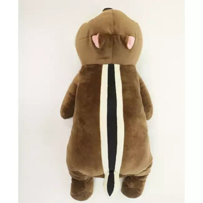 Japan Shop Disney Chip & Dale  Chip Die-cut Cushion Sleep Brown Plush Toy 2025