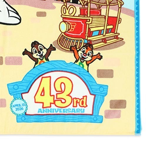 Japan Tokyo Disney Resort 43rd Anniversary Opening ToonTown Button Badge