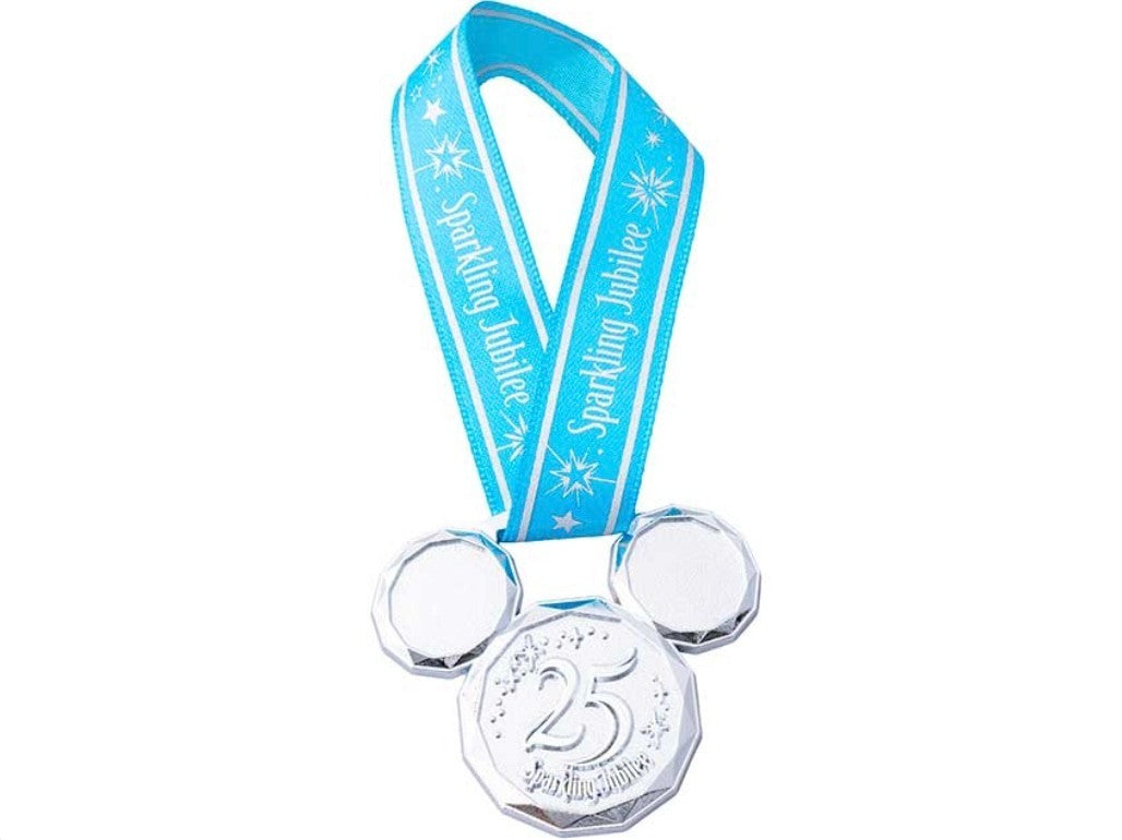 Japan Tokyo Disney Resort Sea 25th Mickey Souvenir Sparkling Jubilee Medal