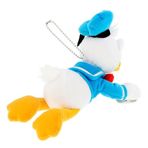 Japan Tokyo Disney Resort Donald Duck Sticky Plush Shoulder clip Keychain