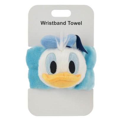 '+Japan Tokyo Disney Store Donald Duck Wristband Towel Face Wash Absorbent
