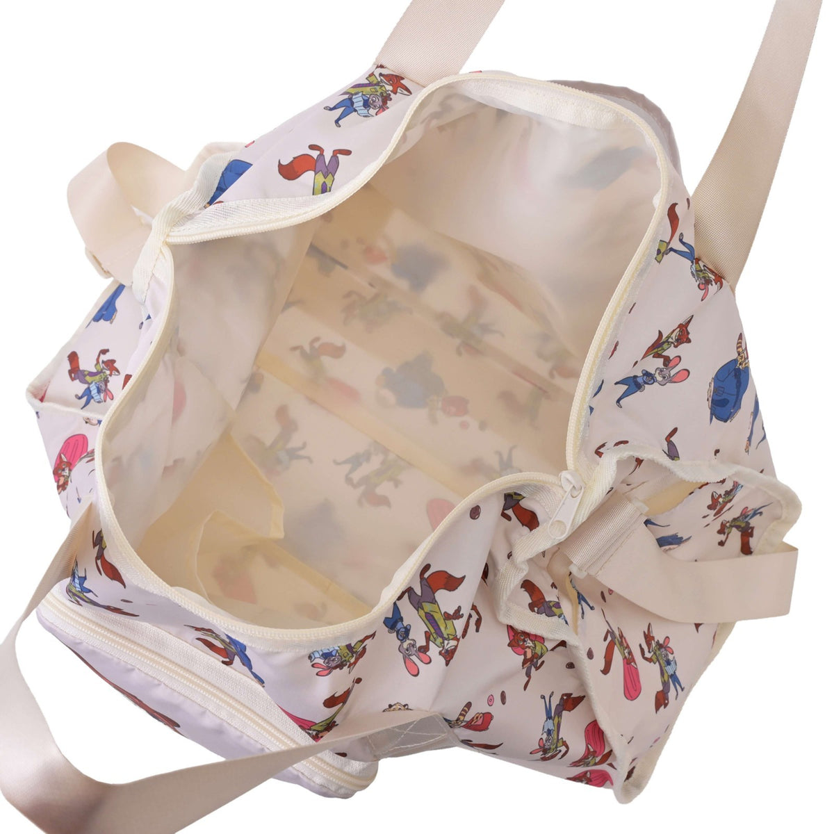 Japan Tokyo Disney Store ZOOTOPIA TRAVEL Foldable 2-Way Tote Bag Packable