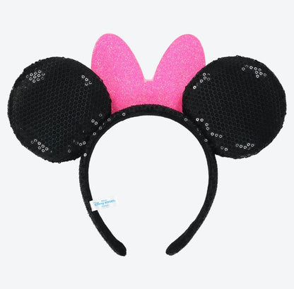 Japan Tokyo Disney Resort Minnie Mouse Free Pink Headband Ears Cap Limited 2026