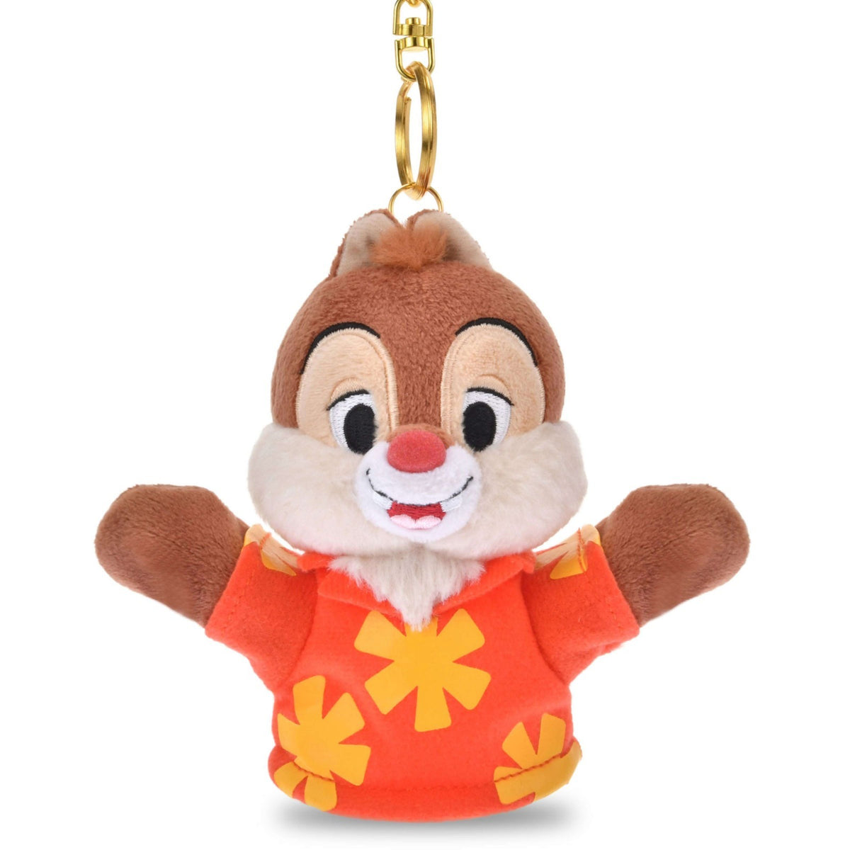 Japan Tokyo Disney Store Dale Plush Keychain Finger Puppet Chip and Dale