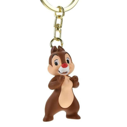 Japan Tokyo Disney Store Dale Keychain Basic 3D Keychain Fes Chip & Dale