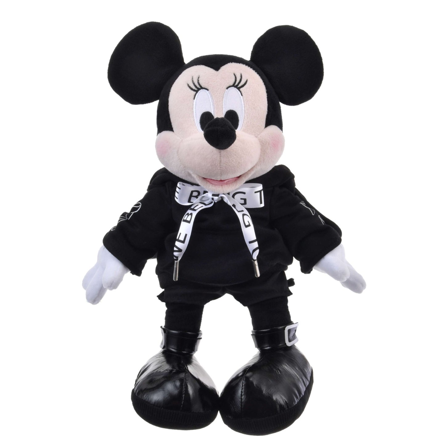 Japan Tokyo Disney Store Minnie Mouse Plush Toy Black Style