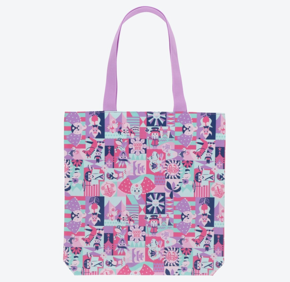Japan Tokyo Disney Resort It's a small world Tote bag pouch limited