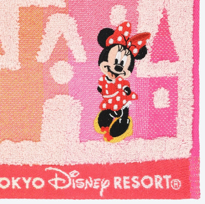 Japan Tokyo Disney Resort Minnie Mouse Face Towel Limited 2026