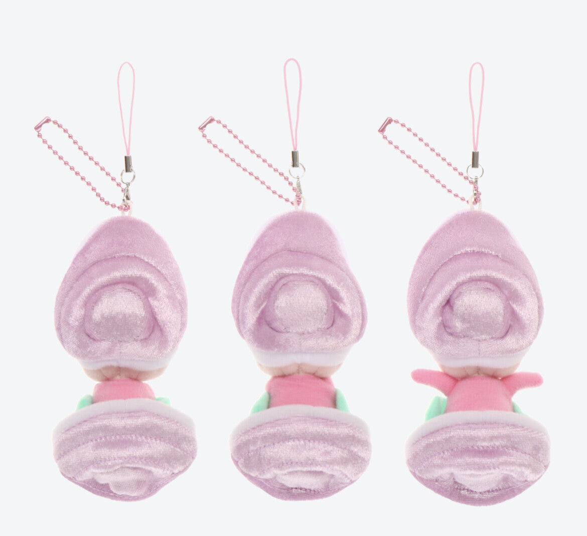 Japan Tokyo Disney Resort Young Oyster Alice in Wonderland Toy plush Keychain