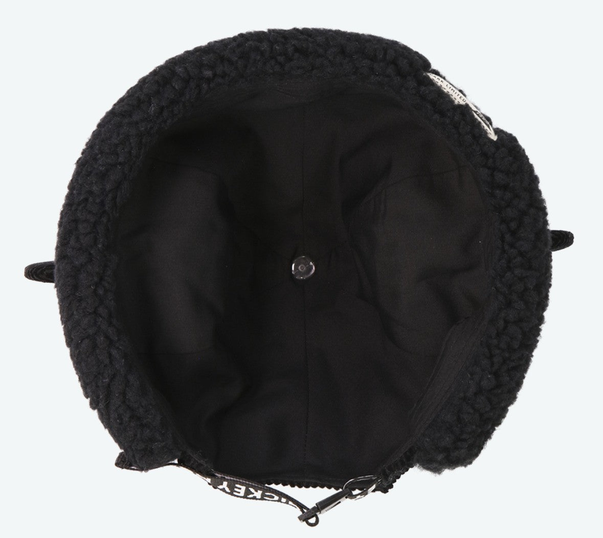 Japan Tokyo Disney Resort Ears Mickey limited Fluffy Winter Cap Hat Black 2025