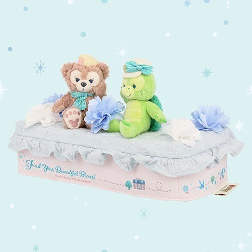 Japan Tokyo Disney Resort Duffy Beautiful Blue Tissue Box Cover ShellieMay Olu