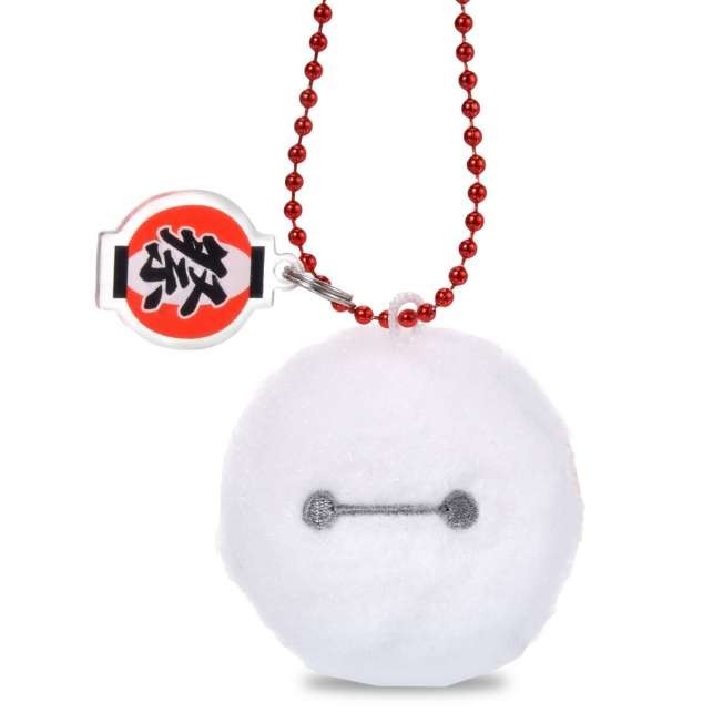 Japan Tokyo Disney Store Baymax Tsum Tsum Plush Keychain Japanese Matsuri Food