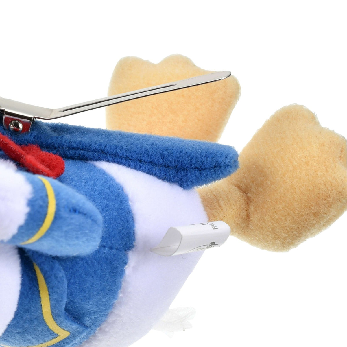 Japan Tokyo Disney Store Donald Duck Hair Clip Flat Plush Toy Style