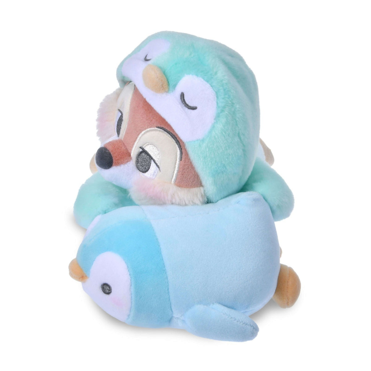 Japan Tokyo Disney Store Chip Plush Toy PAJAMA STYLE Chip and Dale