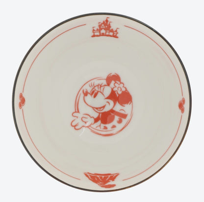 Japan Tokyo Disney Resort Minnie Mouse Rice Bowl Japanese Tableware 2025