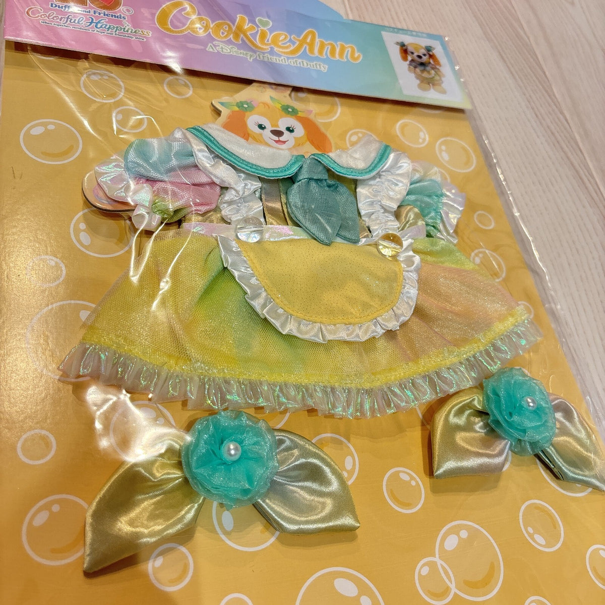 Japan Tokyo Disney Resort CookieAnn Costume Plush Toy Duffy & Friends 20th