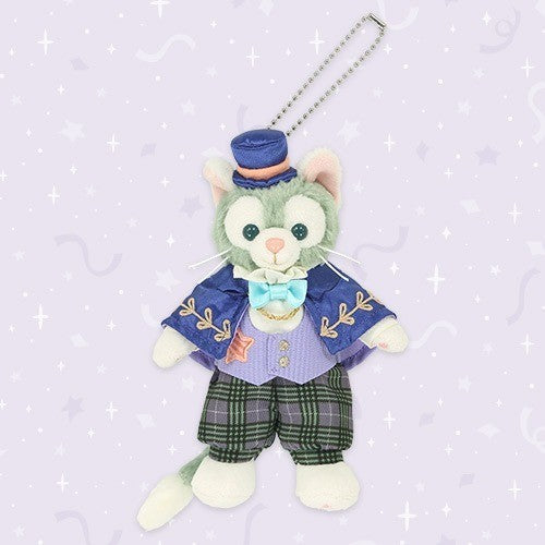 Japan Tokyo Disney Resort Duffy Halloween 2026 Plush Keychain Badge Gelatoni