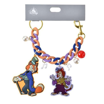 Japan Tokyo Disney Store Honest John Gideon Keychain Jingling Colorful Keychain