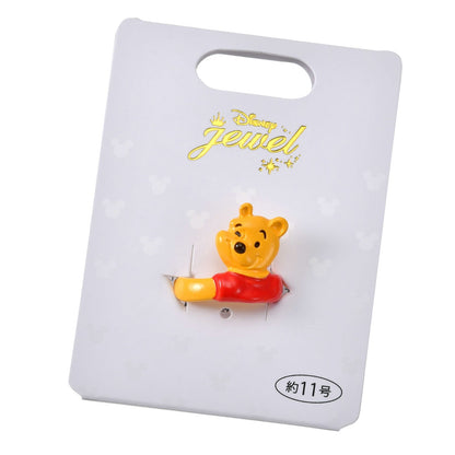 Japan Tokyo Disney Store Winnie the Pooh Fork Ring Size 11 Character Motif
