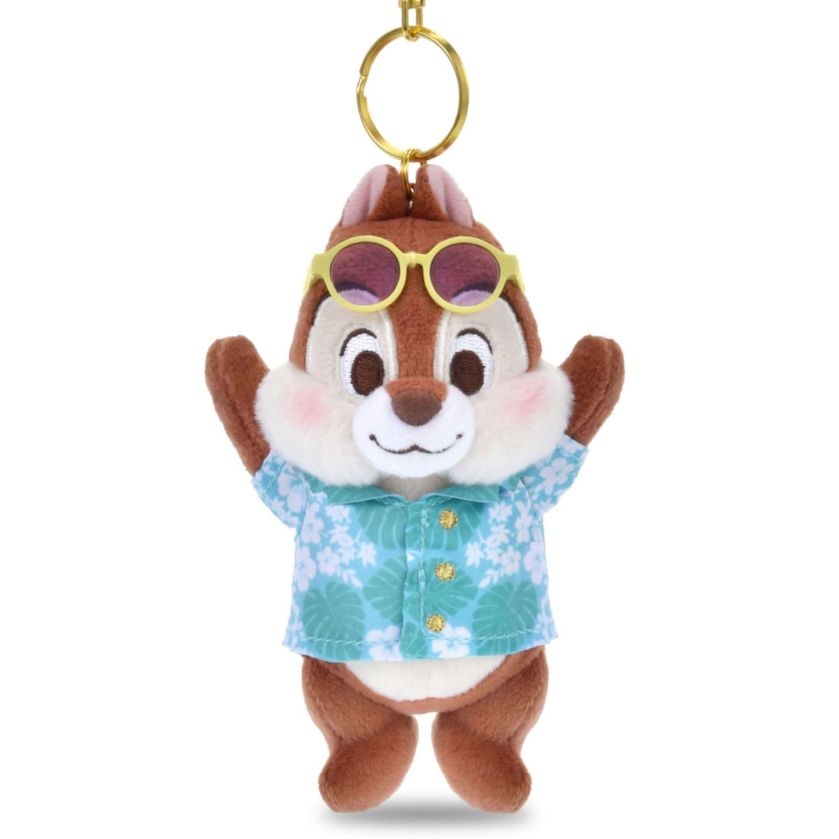 Japan Tokyo Disney Store Chip Plush Toy Keychain SUMMER STYLE 2026 Chip and Dale