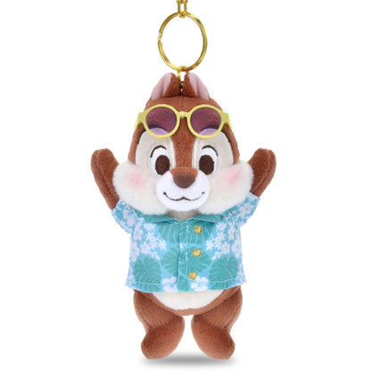 Japan Tokyo Disney Store Chip Plush Toy Keychain SUMMER STYLE 2026 Chip and Dale