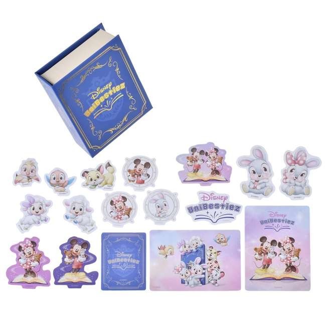 Japan Tokyo Disney Store Character Stickers Boxed Set Disney UniBestiez