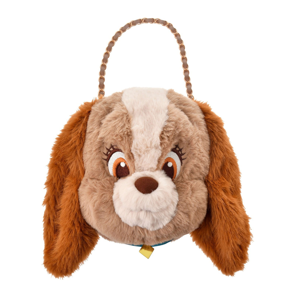 '+Japan Tokyo Disney Store Lady and the Tramp Face Plush Shoulder bag