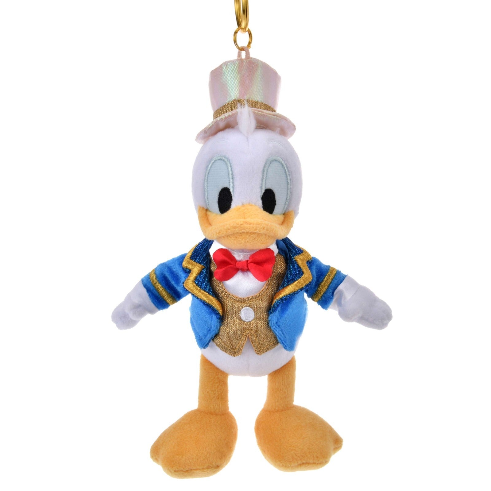 '+ Japan Tokyo Disney Store Donald Plush Toy Keychain Resort 25th Anniversary