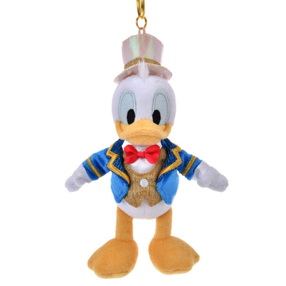 '+ Japan Tokyo Disney Store Donald Plush Toy Keychain Resort 25th Anniversary