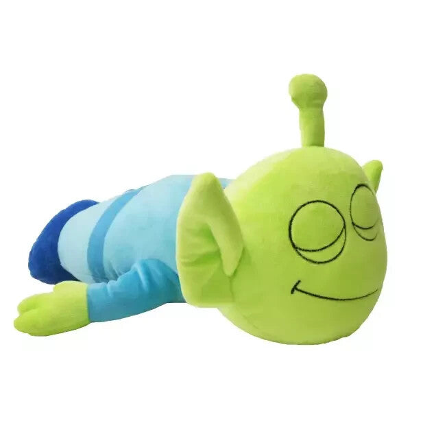 Japan Shop Disney Toy Story Alien Die-Cut Cushion Sleep Green Plush Toy 2025