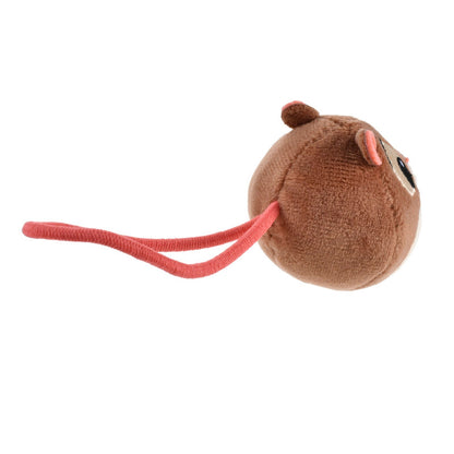 Japan Tokyo Disney Store Lemming Businessman Hair Ponytail Face Plush Zootopia
