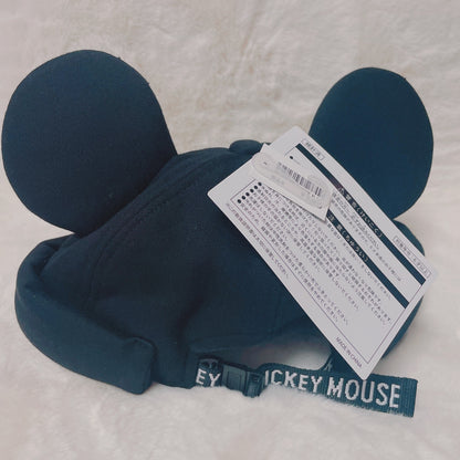 Japan Tokyo Disney Resort Mickey Cap Hat Ears Headband Black