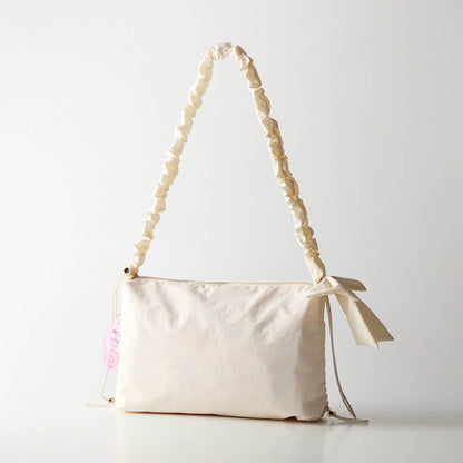 Japan Disney Fantasy Shop Bellemaison Minnie Daisy Gathered Ribbon Shoulder Bag