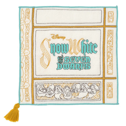 Japan Tokyo Disney Store Snow White Embroidered Storybook Mini Towel