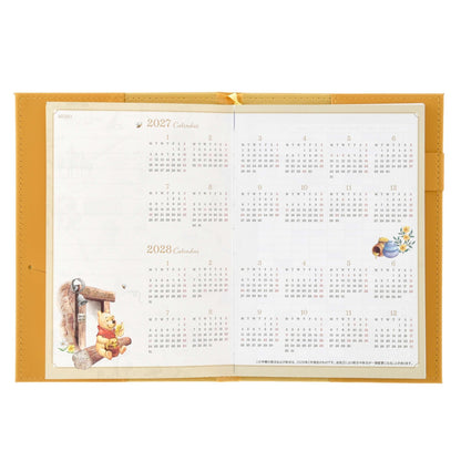 Japan Tokyo Disney Store Winnie the Pooh B6 Planner Schedule Book Diary 2027