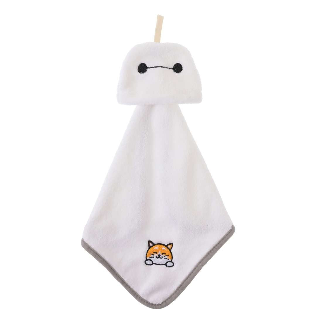 Japan Tokyo Disney Store Baymax & Mochi Towel Loop
