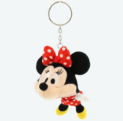 Japan Tokyo Disney Resort  Minnie Keychain fan cap Hat New