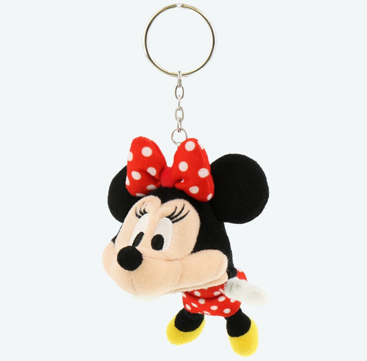 Japan Tokyo Disney Resort  Minnie Keychain fan cap Hat New