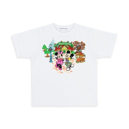 Japan Tokyo Disney Resort 43rd Anniversary Opening ToonTown T-shirt for Kids
