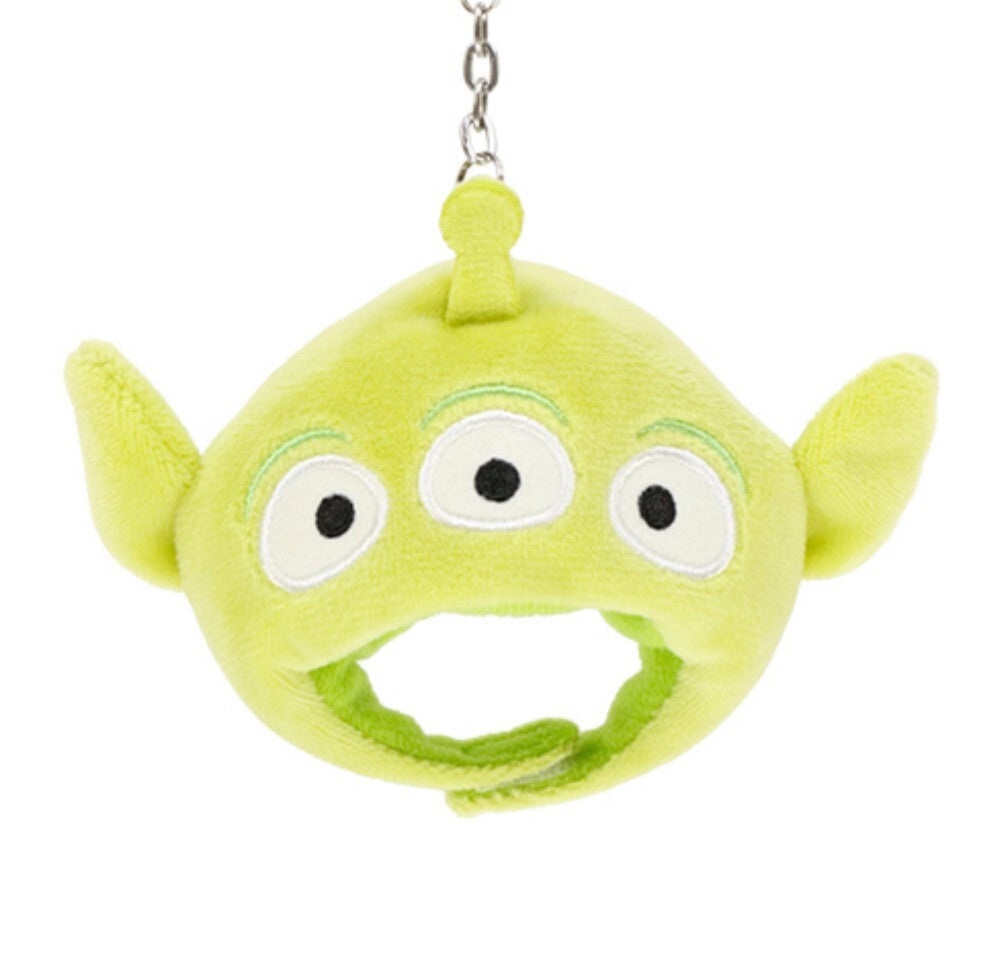 Japan Tokyo Disney Resort Toy Story Little Green Men Fan Cap Keychain